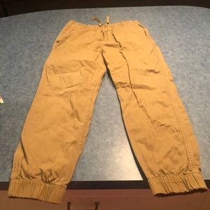 Boys size 14 Husky Khaki joggers